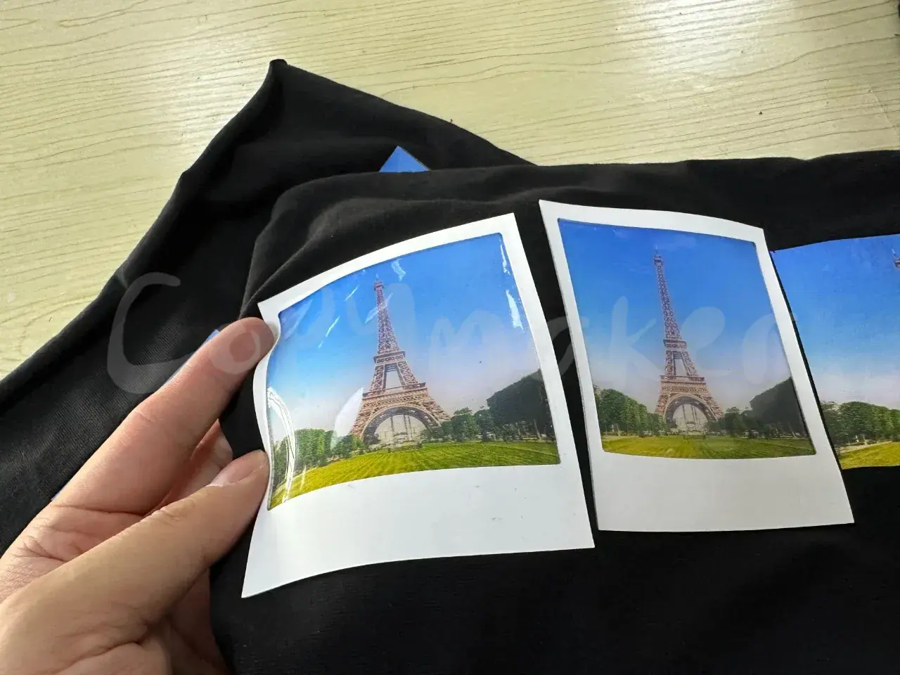 巴黎 BLC 23SS Paris By Day Oversized T-Shirt 巴黎鐵塔 拍立得相片 短袖T恤