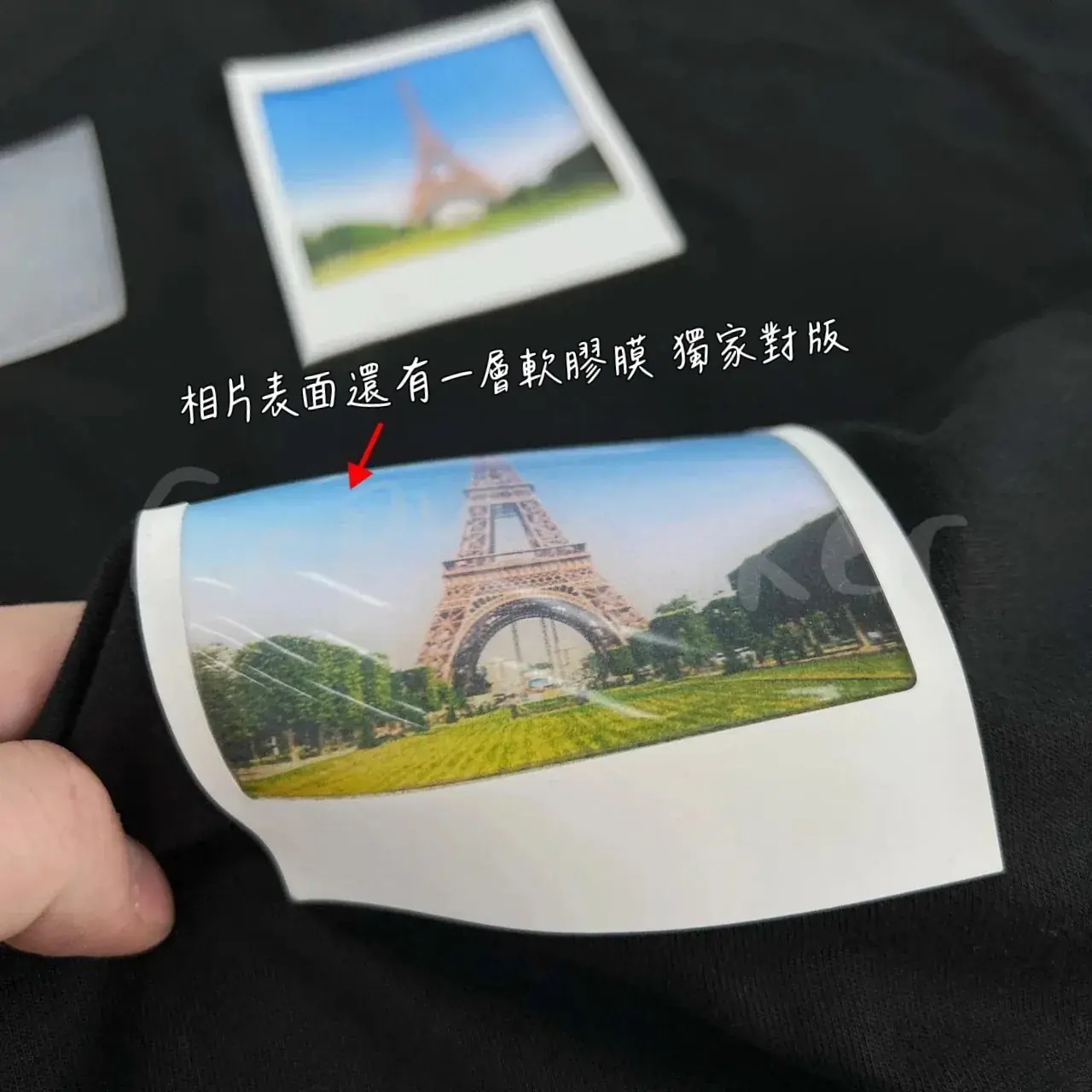 巴黎 BLC 23SS Paris By Day Oversized T-Shirt 巴黎鐵塔 拍立得相片 短袖T恤