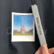 巴黎 BLC 23SS Paris By Day Oversized T-Shirt 巴黎鐵塔 拍立得相片 短袖T恤：圖片 10
