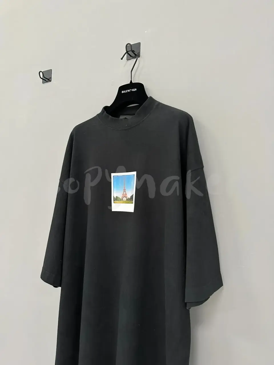 巴黎 BLC 23SS Paris By Day Oversized T-Shirt 巴黎鐵塔 拍立得相片 短袖T恤
