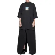巴黎 BLC 23SS Paris By Day Oversized T-Shirt 巴黎鐵塔 拍立得相片 短袖T恤：圖片 4