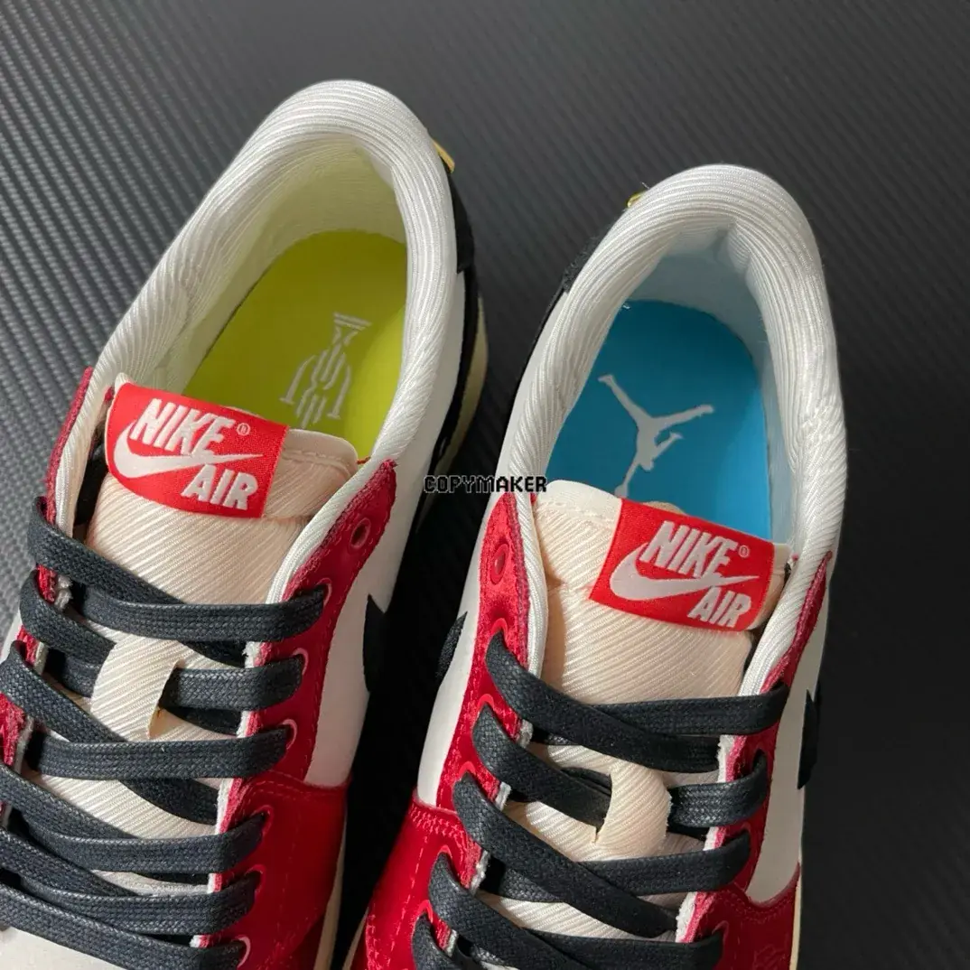 【預售】Trophy Room x Air Jordan 1 Low OG “Away” 聯名 白黑紅 喬丹之子 AJ1 FN0432-100