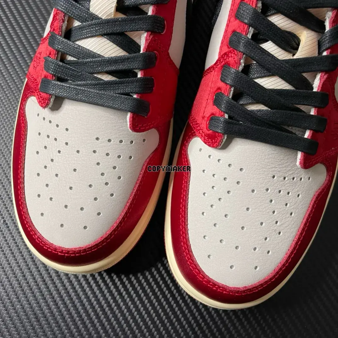 【預售】Trophy Room x Air Jordan 1 Low OG “Away” 聯名 白黑紅 喬丹之子 AJ1 FN0432-100
