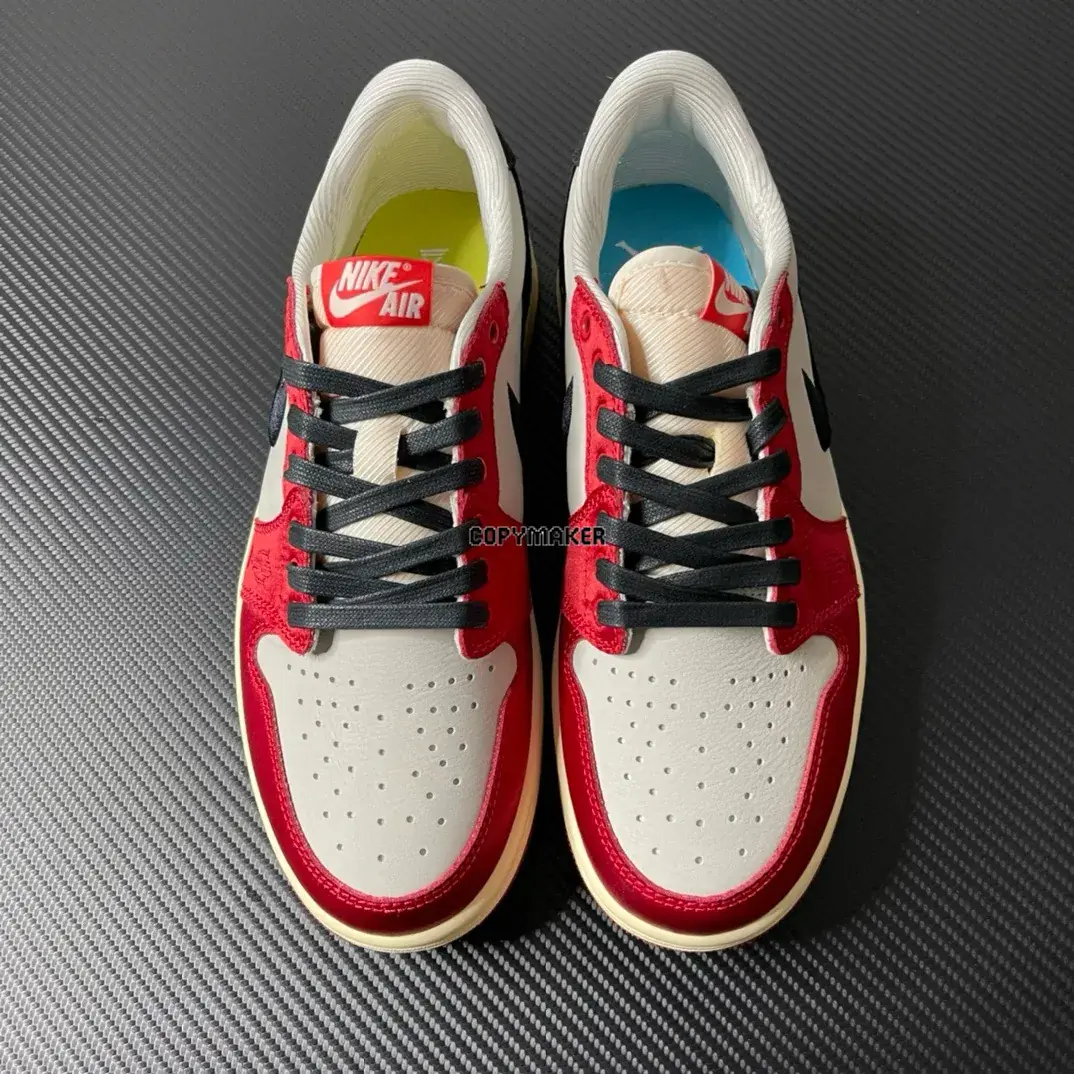 【預售】Trophy Room x Air Jordan 1 Low OG “Away” 聯名 白黑紅 喬丹之子 AJ1 FN0432-100