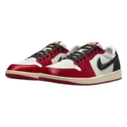 【預售】Trophy Room x Air Jordan 1 Low OG “Away” 聯名 白黑紅 喬丹之子 AJ1 FN0432-100：圖片 3