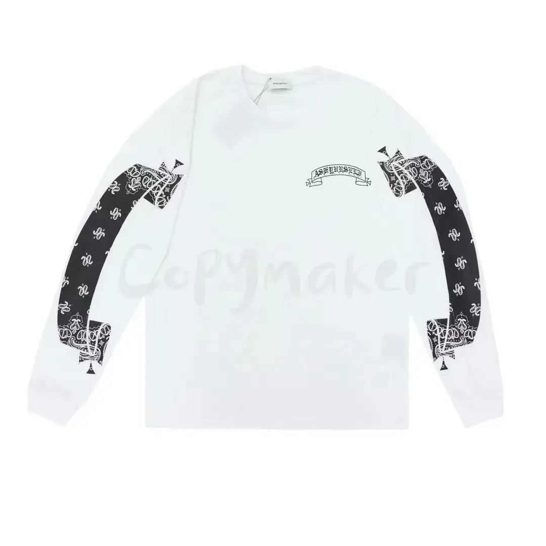 Askyurself V11 Paisley Banned Long Sleeve 變形蟲圖騰腰果花 重磅長袖T恤長T
