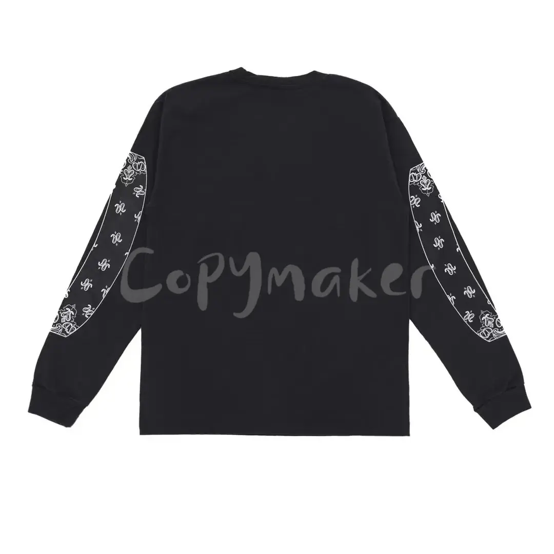 Askyurself V11 Paisley Banned Long Sleeve 變形蟲圖騰腰果花 重磅長袖T恤長T