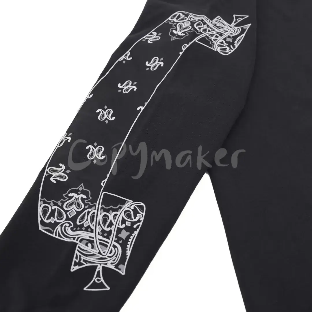 Askyurself V11 Paisley Banned Long Sleeve 變形蟲圖騰腰果花 重磅長袖T恤長T