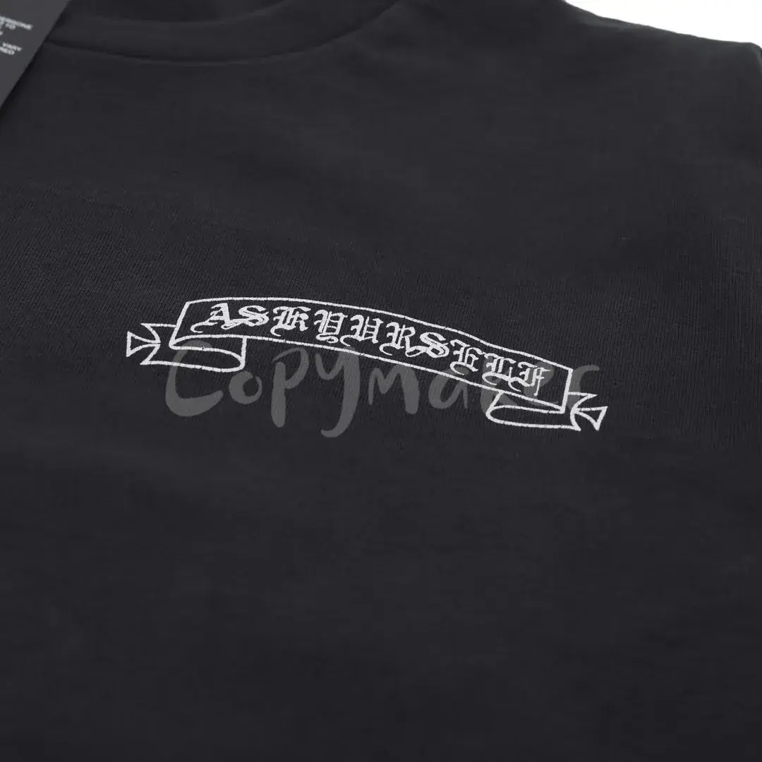 Askyurself V11 Paisley Banned Long Sleeve 變形蟲圖騰腰果花 重磅長袖T恤長T