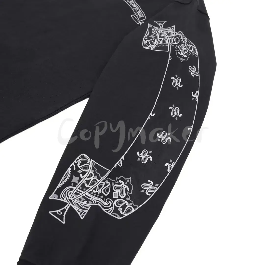 Askyurself V11 Paisley Banned Long Sleeve 變形蟲圖騰腰果花 重磅長袖T恤長T