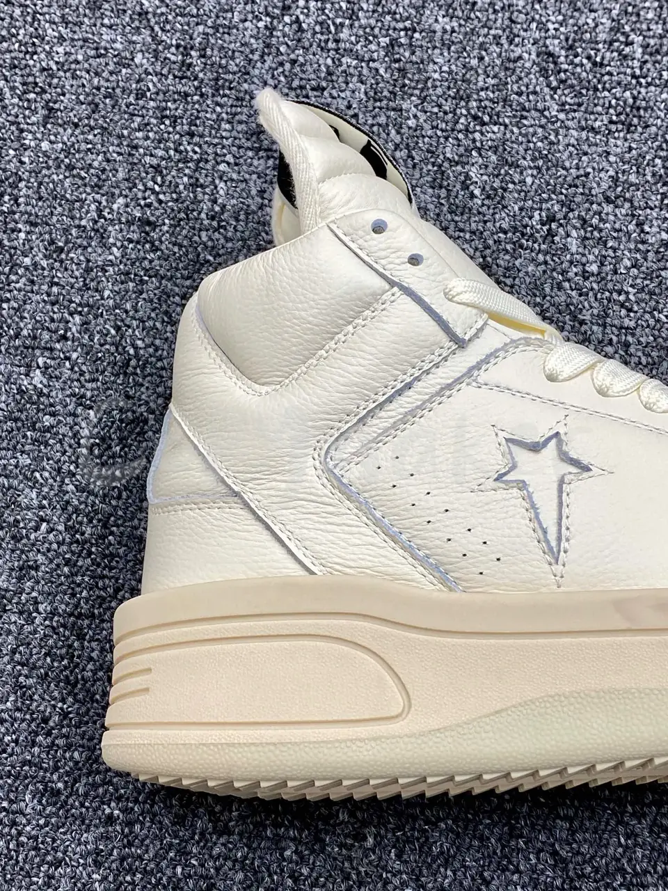【預售】Rick Owens DRKSHDW x Converse turbodrk weapon 聯名 真皮 高筒復古籃球鞋 休閒鞋