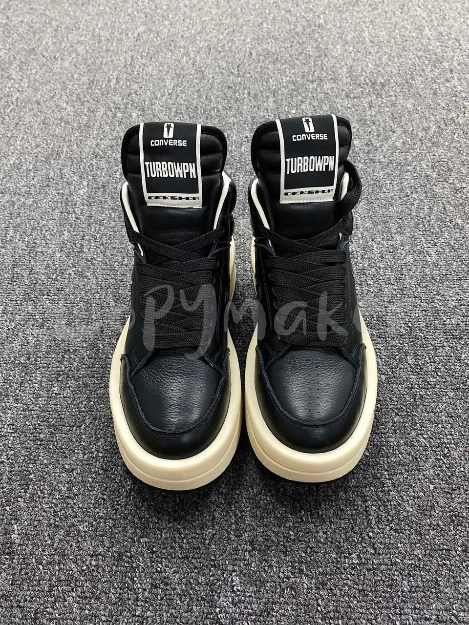 【預售】Rick Owens DRKSHDW x Converse turbodrk weapon 聯名 真皮 高筒復古籃球鞋 休閒鞋