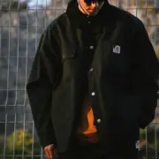 Carhartt WIP x INVINCIBLE 23SS 卡哈特 聯名 Michigan Jacket 燈芯絨翻領口袋 工裝夾克外套：圖片 5