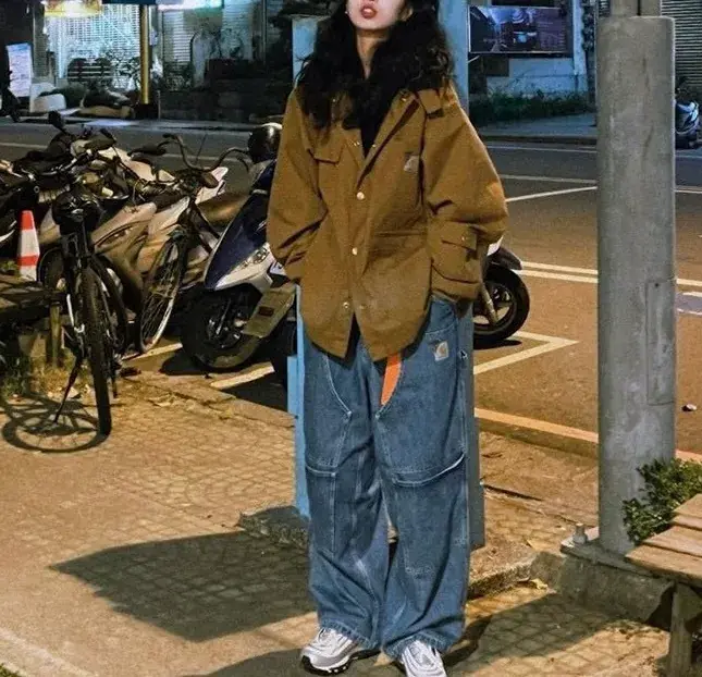 Carhartt WIP x INVINCIBLE 23SS 卡哈特 聯名 Michigan Jacket 燈芯絨翻領口袋 工裝夾克外套