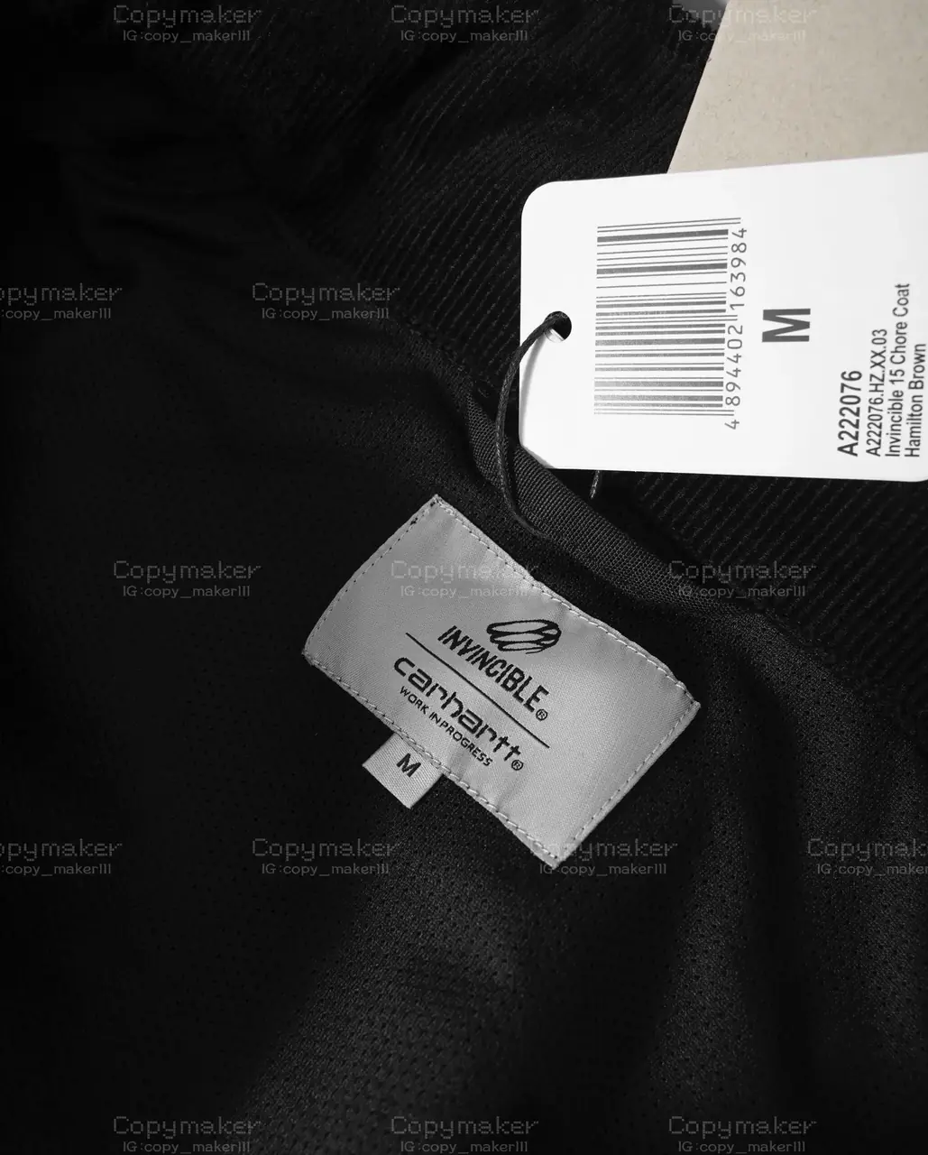 Carhartt WIP x INVINCIBLE 23SS 卡哈特 聯名 Michigan Jacket 燈芯絨翻領口袋 工裝夾克外套