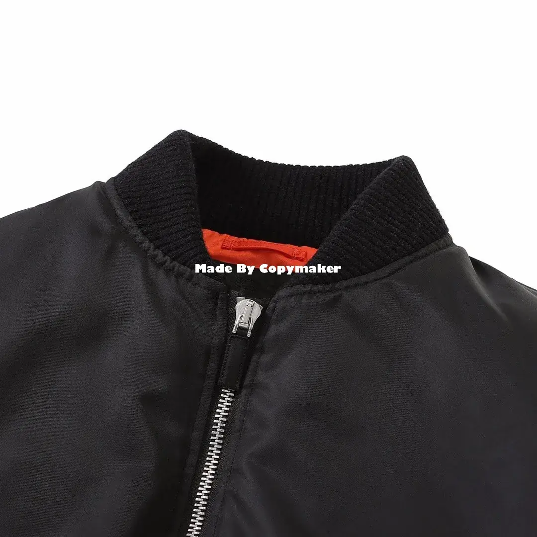 PRA 22FW Boomer 再生尼龍 口袋 三角標 飛行夾克 棉服 外套