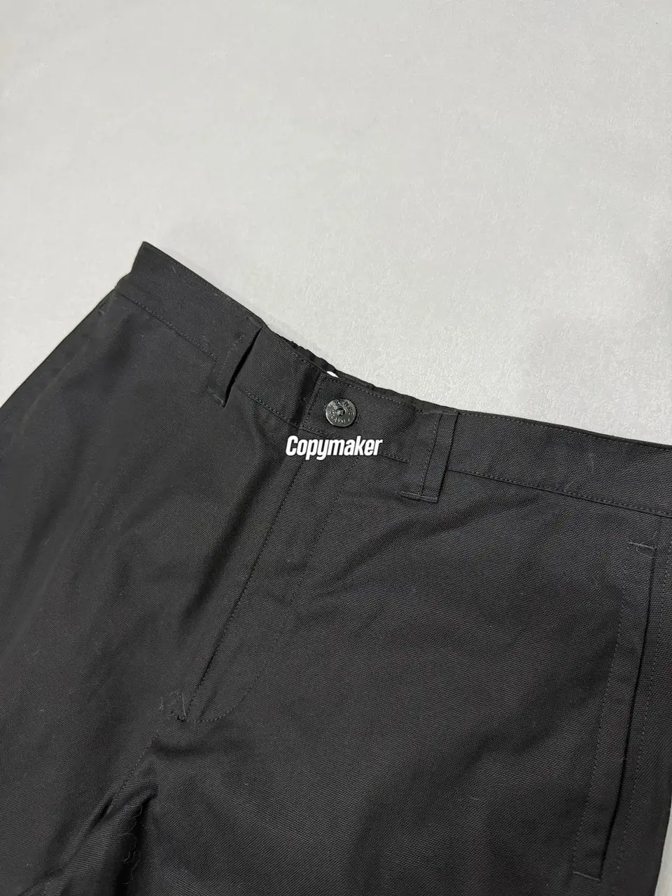 【現貨】【過驗】STONE ISLAND 26SS 石頭島 高密度重磅帆布工裝褲長褲直筒褲 鬆緊腰圍 黑色