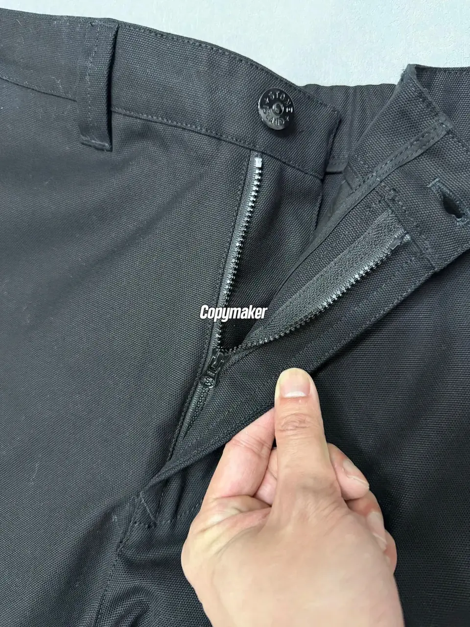 【現貨】【過驗】STONE ISLAND 26SS 石頭島 高密度重磅帆布工裝褲長褲直筒褲 鬆緊腰圍 黑色