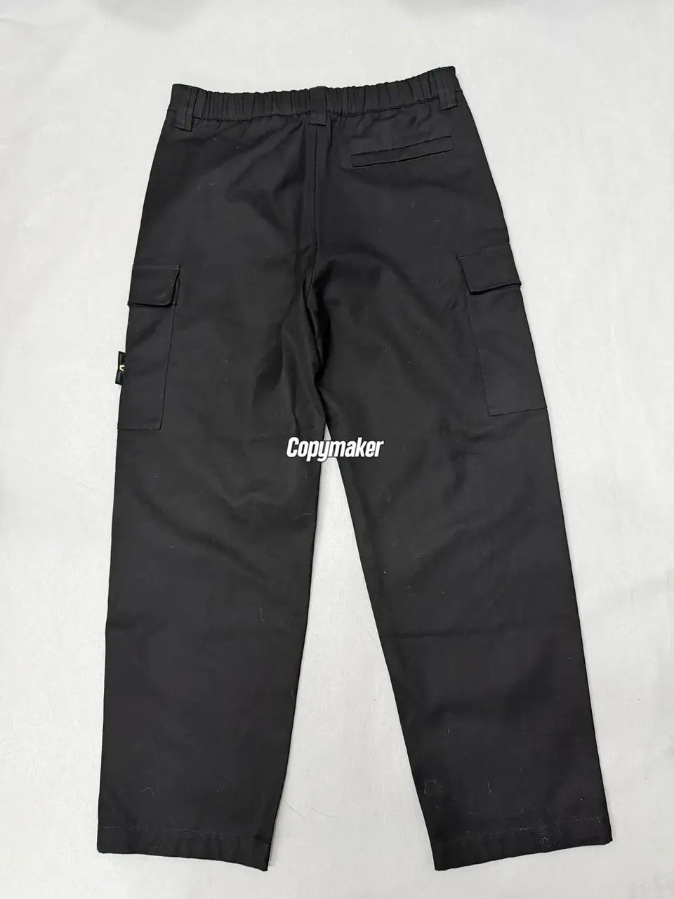 【現貨】【過驗】STONE ISLAND 26SS 石頭島 高密度重磅帆布工裝褲長褲直筒褲 鬆緊腰圍 黑色