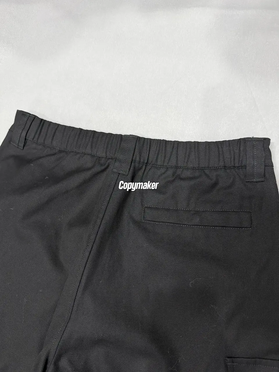 【現貨】【過驗】STONE ISLAND 26SS 石頭島 高密度重磅帆布工裝褲長褲直筒褲 鬆緊腰圍 黑色