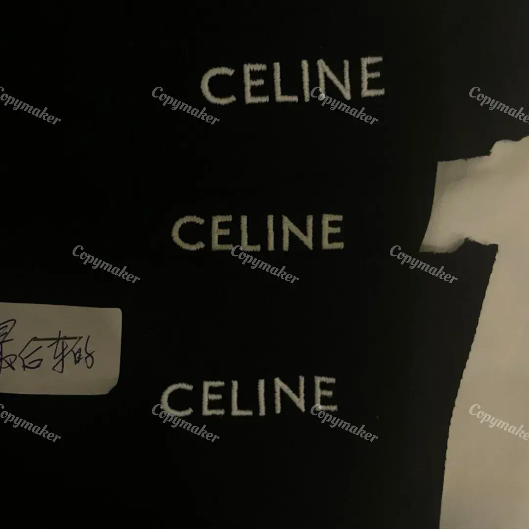 CELIN 22FW 素面純色 經典刺繡logo 直筒運動鞋長褲 基本款