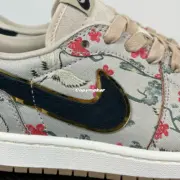 【預售】Rui Hachimura x Air Jordan 1 Low OG “Cranes” 聯名小花花卉 籃球鞋休閒鞋  AJ1：圖片 6