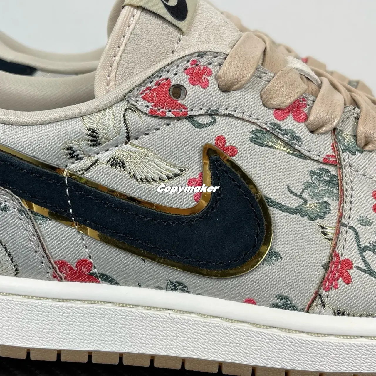 【預售】Rui Hachimura x Air Jordan 1 Low OG “Cranes” 聯名小花花卉 籃球鞋休閒鞋 AJ1
