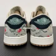 【預售】Rui Hachimura x Air Jordan 1 Low OG “Cranes” 聯名小花花卉 籃球鞋休閒鞋  AJ1：圖片 10