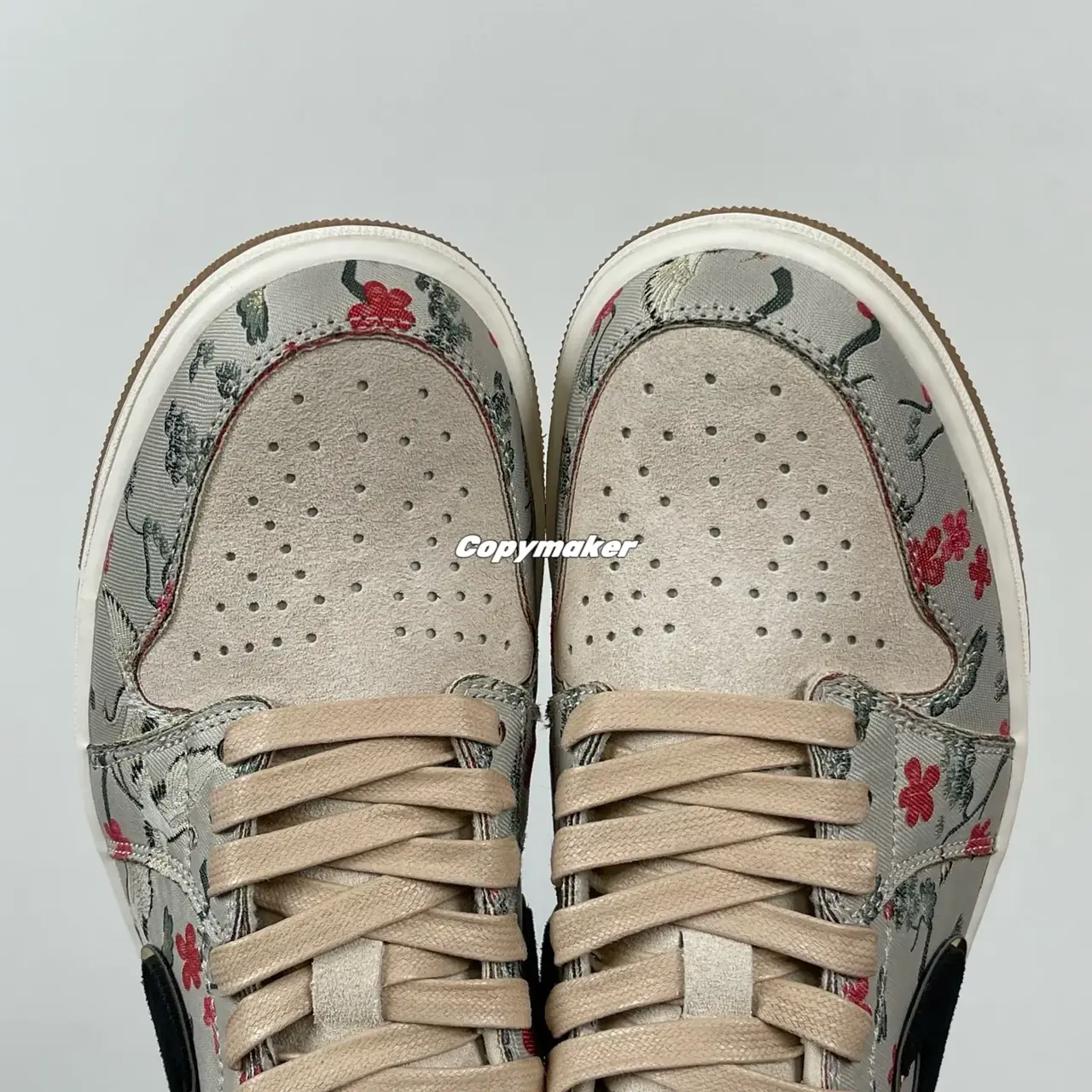 【預售】Rui Hachimura x Air Jordan 1 Low OG “Cranes” 聯名小花花卉 籃球鞋休閒鞋 AJ1