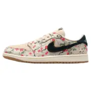 【預售】Rui Hachimura x Air Jordan 1 Low OG “Cranes” 聯名小花花卉 籃球鞋休閒鞋  AJ1：圖片 2
