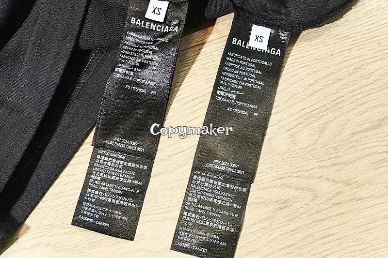 【現貨】巴黎 BLC 24SS Loop Sports Icon 循環運動 新款 短袖T恤 黑色