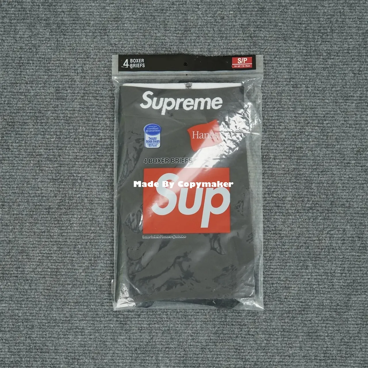 Sup x Hanes 22SS 聯名 Boxer Briefs 字母 內褲 內搭褲