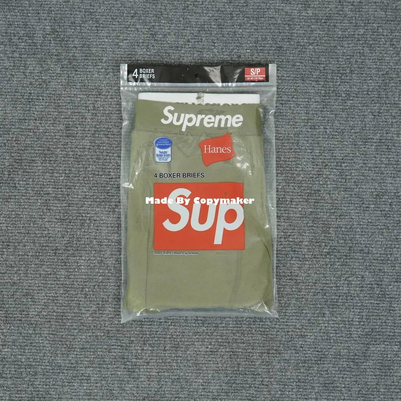 Sup x Hanes 22SS 聯名 Boxer Briefs 字母 內褲 內搭褲
