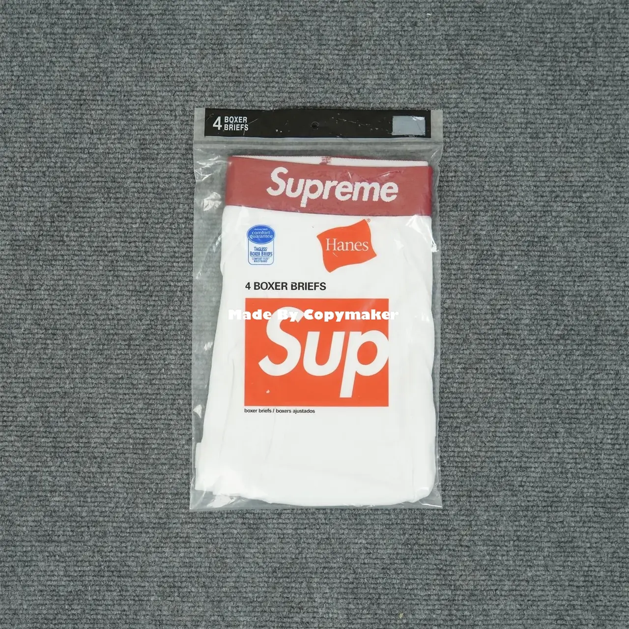 Sup x Hanes 22SS 聯名 Boxer Briefs 字母 內褲 內搭褲