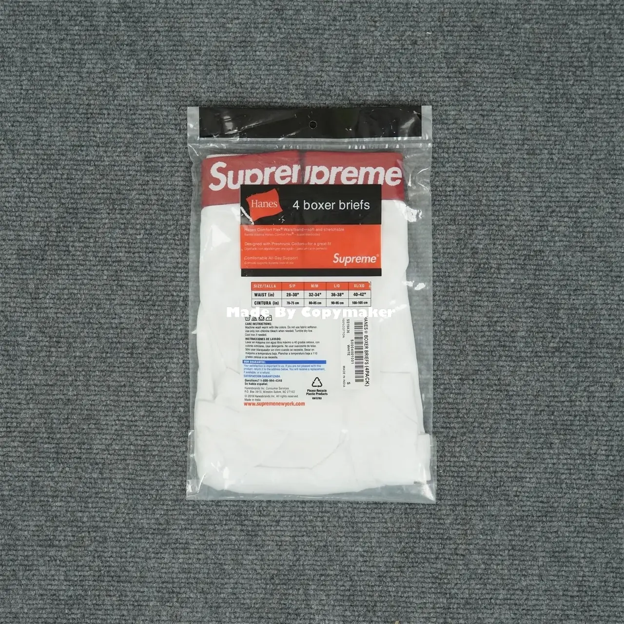 Sup x Hanes 22SS 聯名 Boxer Briefs 字母 內褲 內搭褲