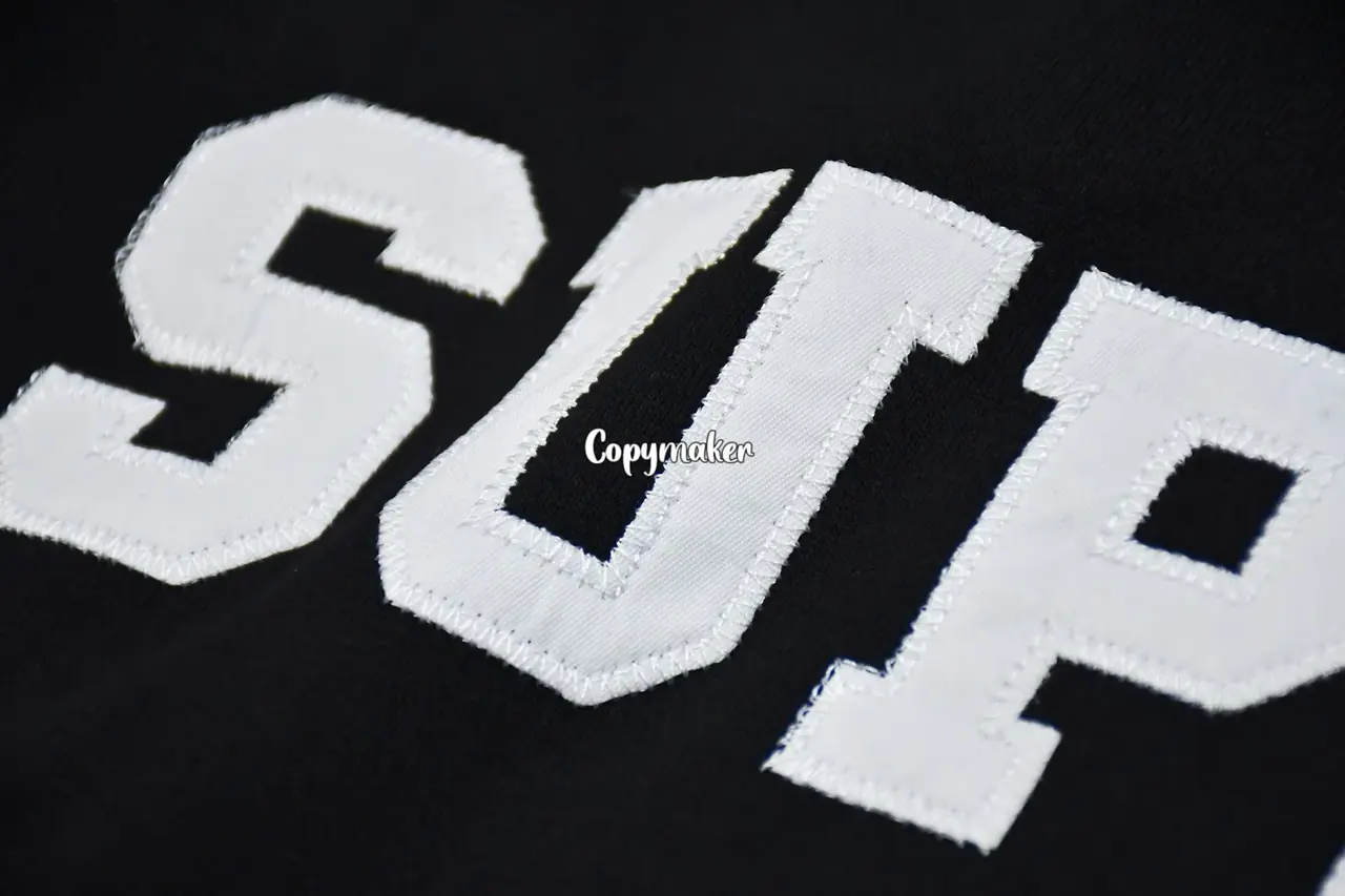 【預售】Sup SS25 WEEK1 Collegiate Appliqué Zip Up Hooded Sweatshirt 拉鍊夾克連帽外套 三色