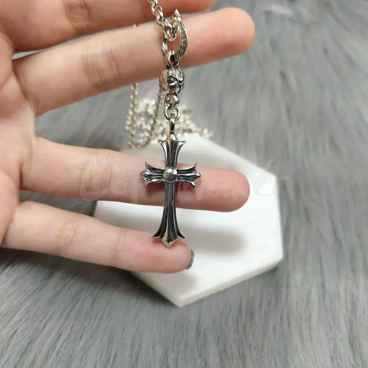 【現貨】Chrome Hearts 單球十字架 經典款 項鍊 吊墜 CH克羅心 空哈