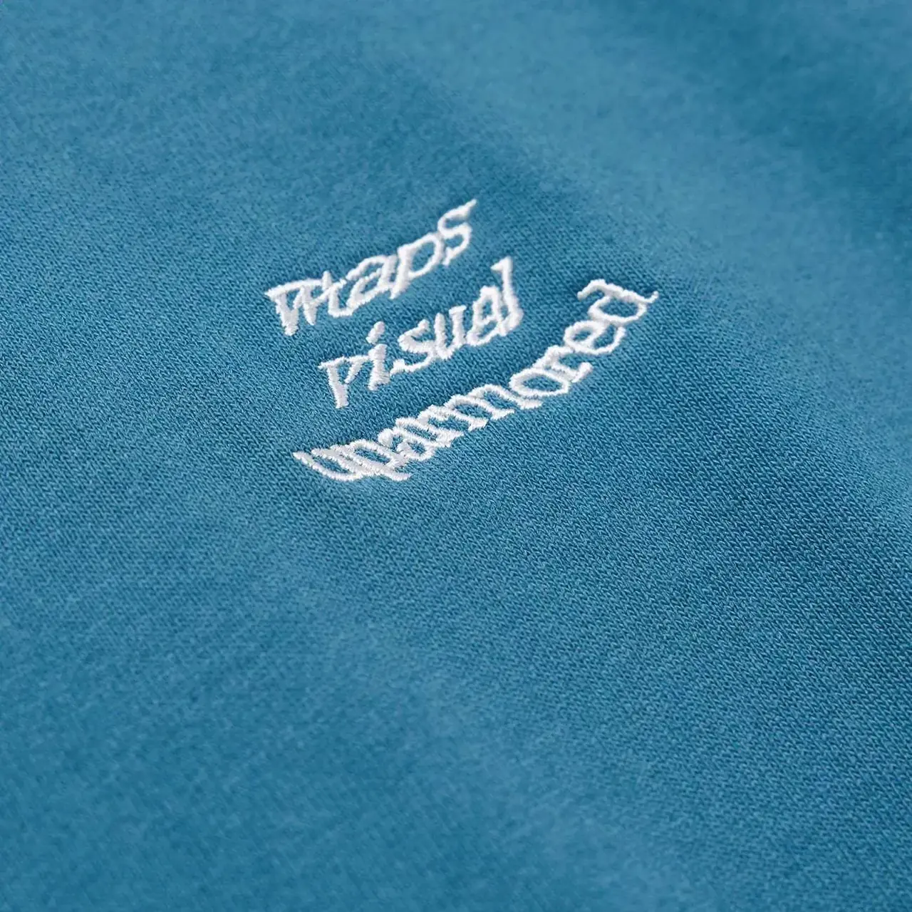 【預售】WTAPS 25SS LIM/SS/COTTON 毛邊剪裁 刺繡字母 素色短袖T恤