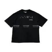 巴黎 BLC 23SS Logo-Print T-Shirt 溶解字母 模糊字母 短袖T恤：圖片 6