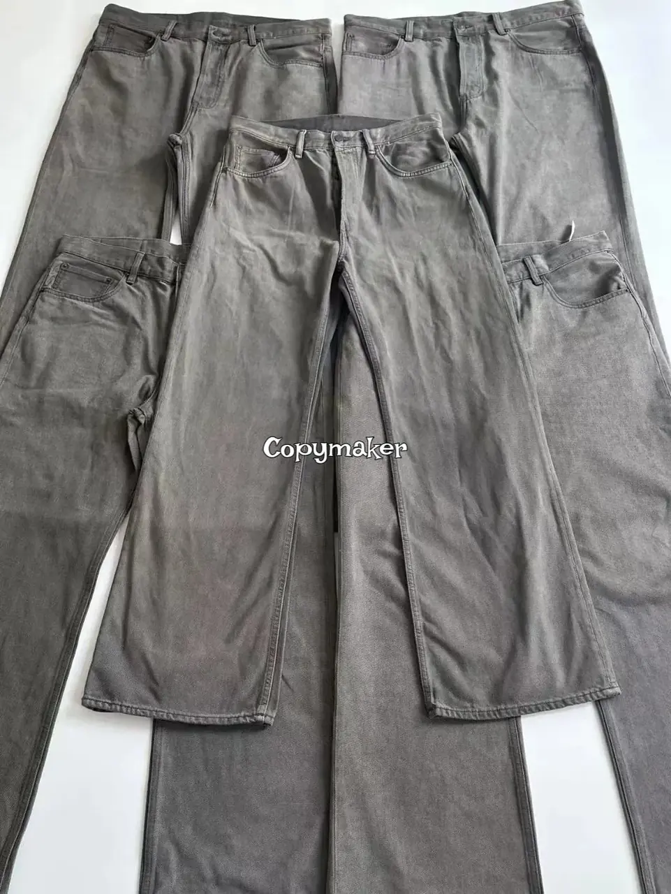 【現貨】Acne Studios 24SS 經典直筒微喇叭版型 水洗煙灰色 2021M 直筒牛仔褲長褲工裝褲