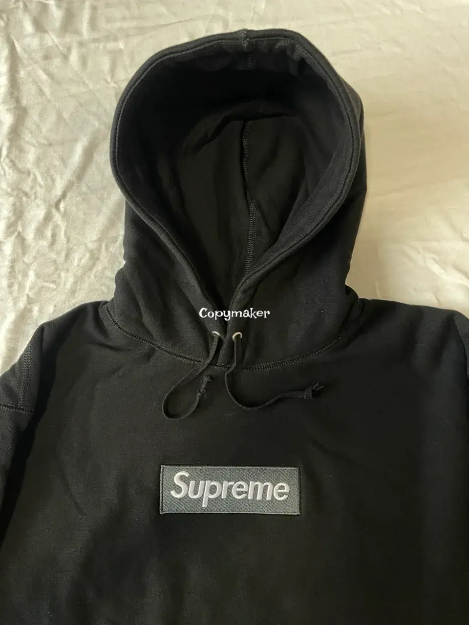 SUP 23FW Boxlogo Hoodie 經典bogo 帽T帽踢連帽衛衣 nigo同款 黑色