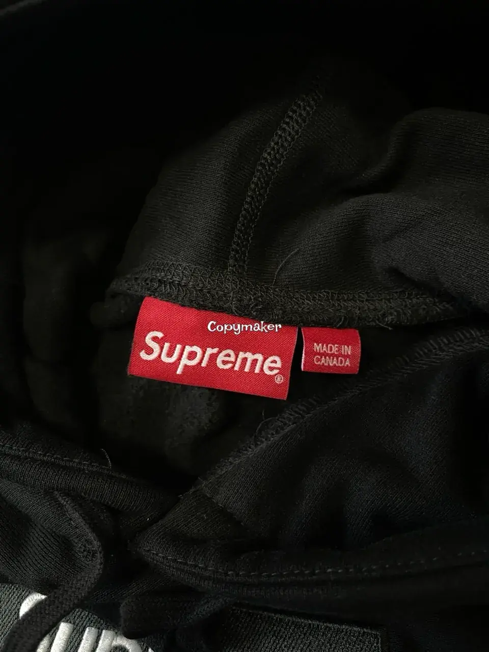 SUP 23FW Boxlogo Hoodie 經典bogo 帽T帽踢連帽衛衣 nigo同款 黑色