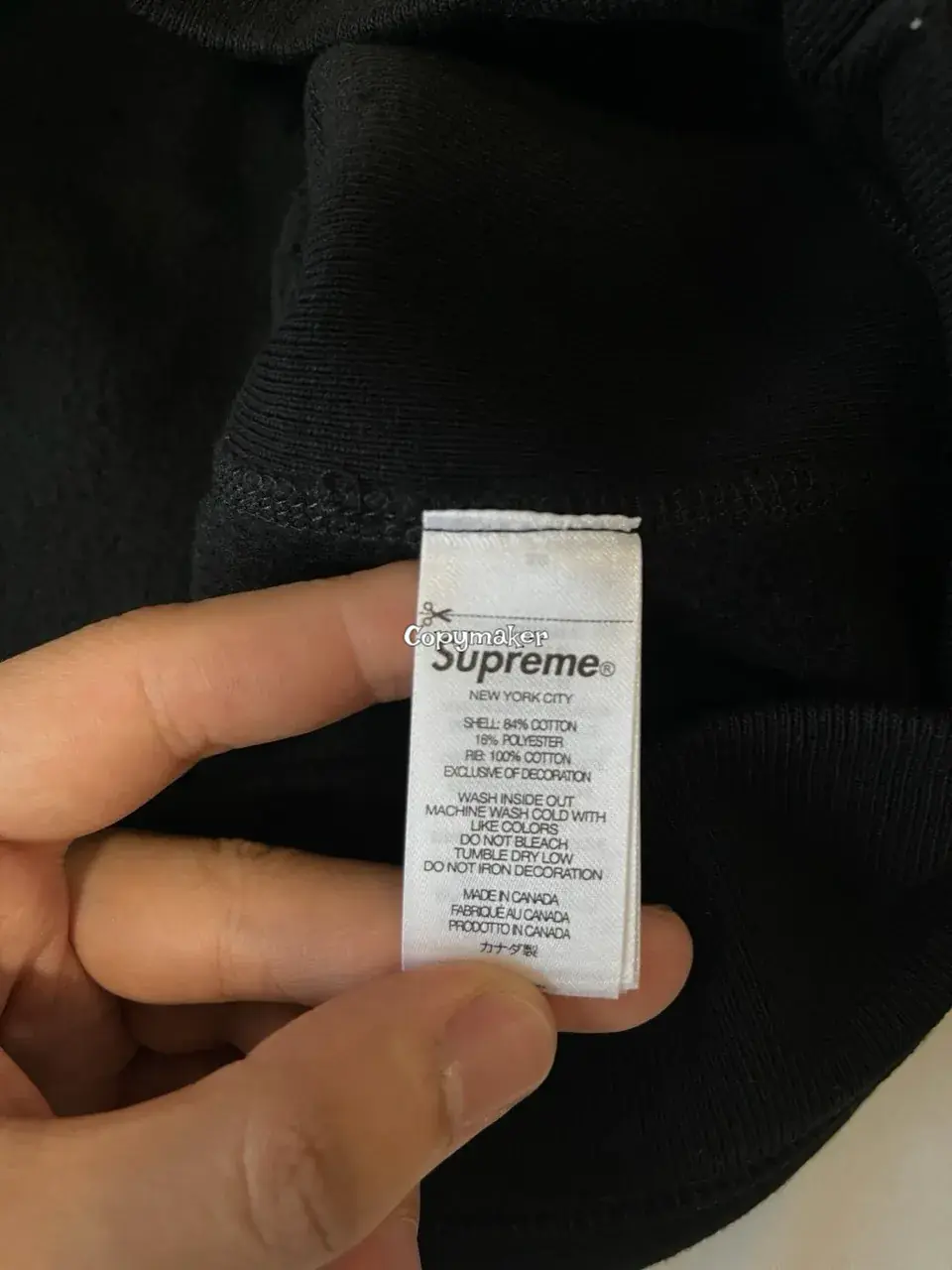 SUP 23FW Boxlogo Hoodie 經典bogo 帽T帽踢連帽衛衣 nigo同款 黑色