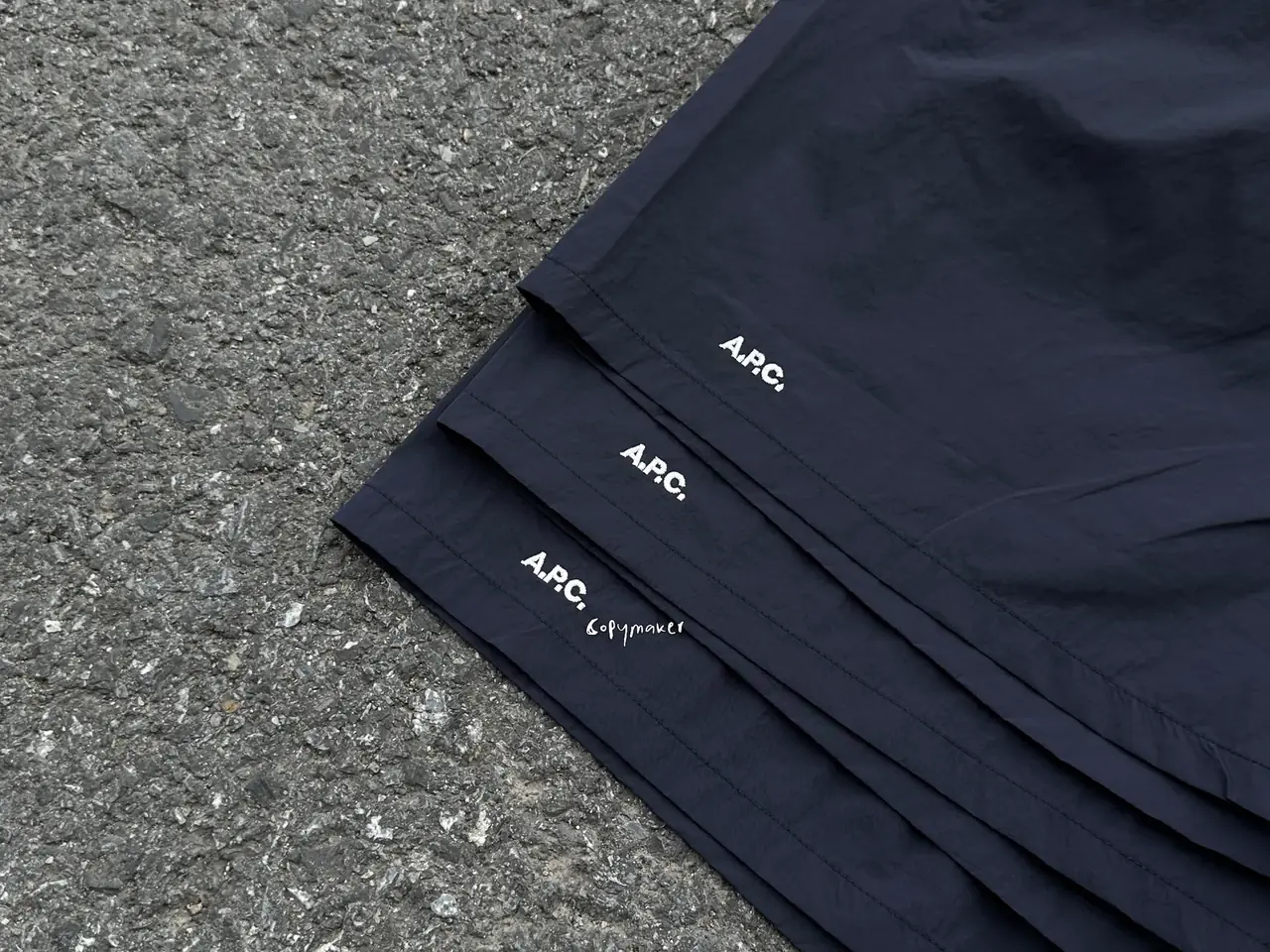 【現貨】JJJJound x A.P.C 24SS Nylon Swim Shorts 膠囊系列 聯名款夏季尼龍 沙灘褲休閒短褲