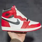 【預售】Air Jordan 1 Retro High OG "Lost & Found" 復古 白紅 芝加哥 做舊 AJ1 2022：圖片 21