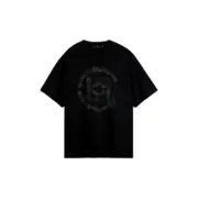 【預售】C0ACH x CLOT 26SS 經典聯名 水墨印花 短袖T恤 黑/白：圖片 3