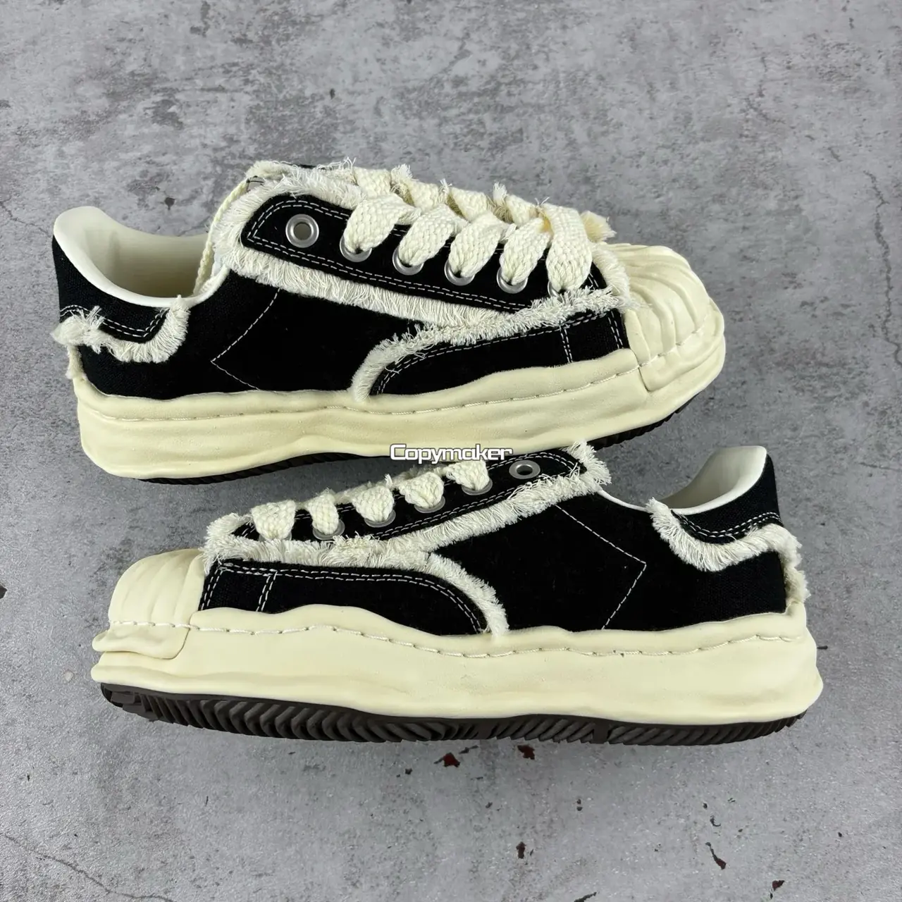 【618新品】XVESSEL x MIHARA YASUHIRO 25SS 聯名 溶解鞋帆布鞋板鞋 MMY