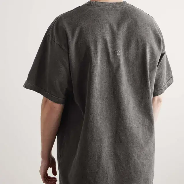 【預售】WTAPS 25SS 813/SS/COTTON. 水洗蠟染 大logo 短袖T恤