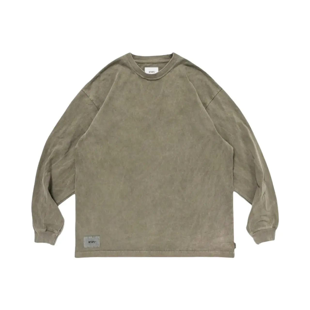 【預售】【雙11新品】WTAPS 25AW SPECLS COTTON 水洗蠟染 印花字母 長袖T恤 三色