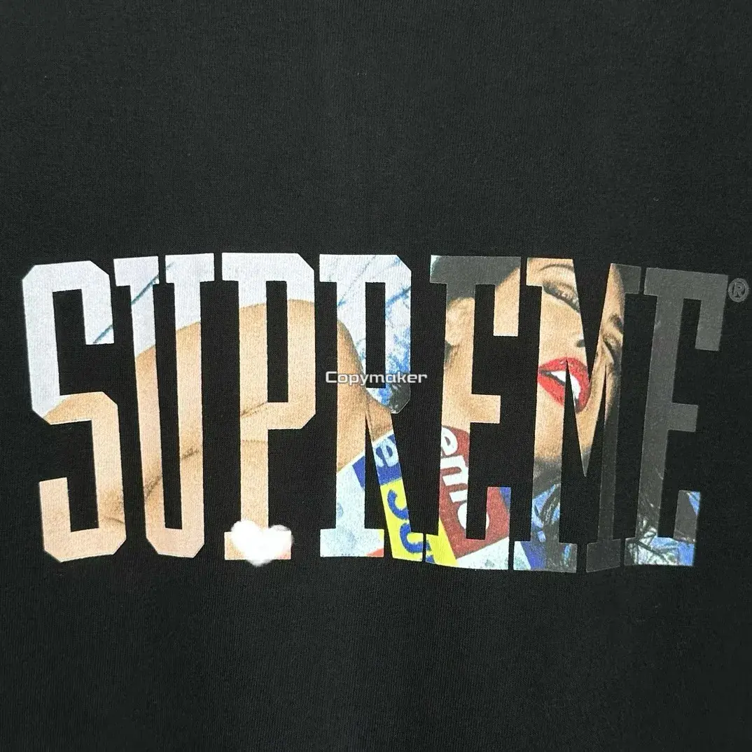 【預售】Sup 24FW Tera Patrick Tee 漫畫人物印花 短袖T恤 黑/白
